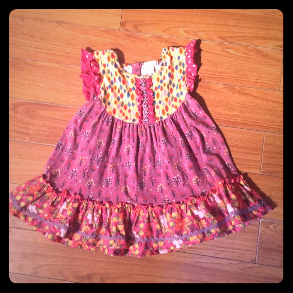 Matilda Jane girl Flutter top